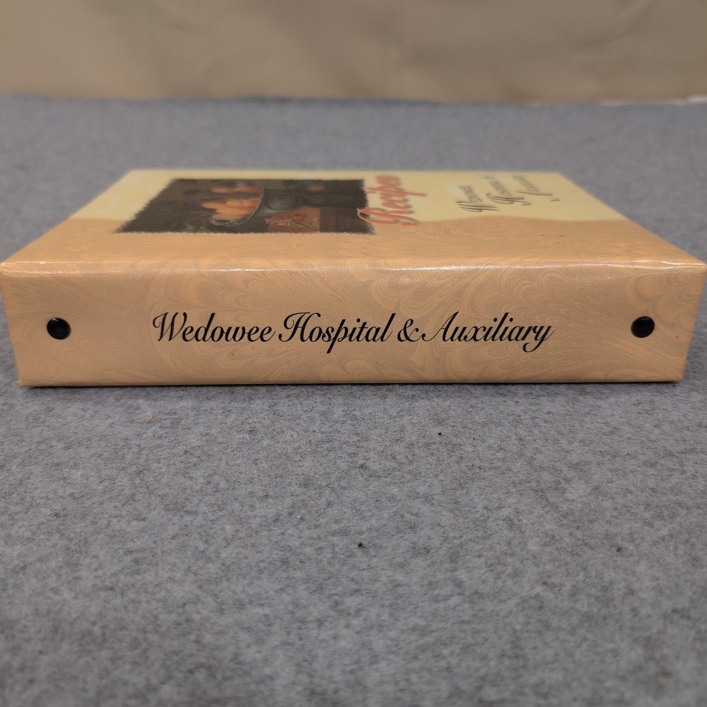 Wedowee Hospital & Auxiliary Recipes Cookbook 2007 Morris Press Alabama VG+ - Picture 2 of 3
